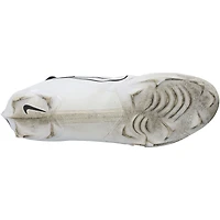 Tyler Shough New Orleans Saints Autographed Game-Used White/Black Nike Cleats from the 2025-26 NFL Season