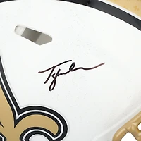 Tyler Shough New Orleans Saints Autographed Riddell 2025 Alternate Speed Authentic Helmet
