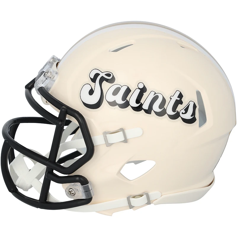 Tyler Shough New Orleans Saints Autographed Riddell Retro Speed Mini Helmet