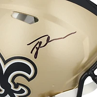 Tyler Shough New Orleans Saints Autographed Riddell Speed Authentic Helmet  