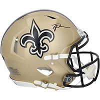 Casque Riddell Speed ​​Authentic autographié par Tyler Shough, joueur des New Orleans Saints