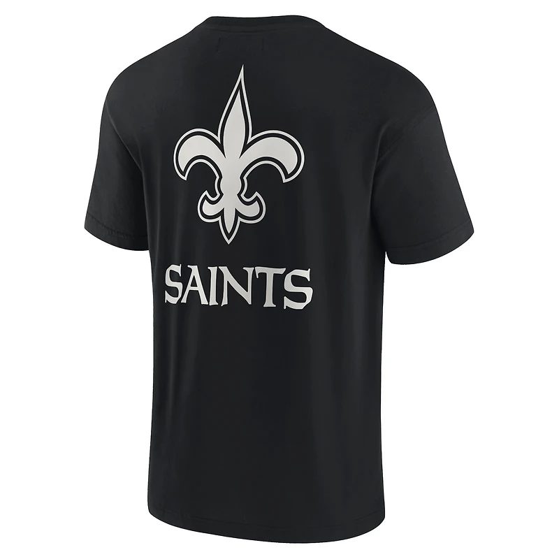 Unisex Fanatics Black New Orleans Saints Signature Elements T-Shirt