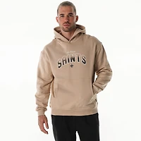 Unisex The Wild Collective  Tan New Orleans Saints Oversized Graphic Fleece Hoodie