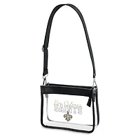 Mini sac bandoulière à chaîne en plastique WEAR by Erin Andrews des Saints de la Nouvelle-Orléans