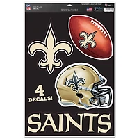 WinCraft New Orleans Saints 11" x 17" #1 Fan Multi-Use Decal Sheet