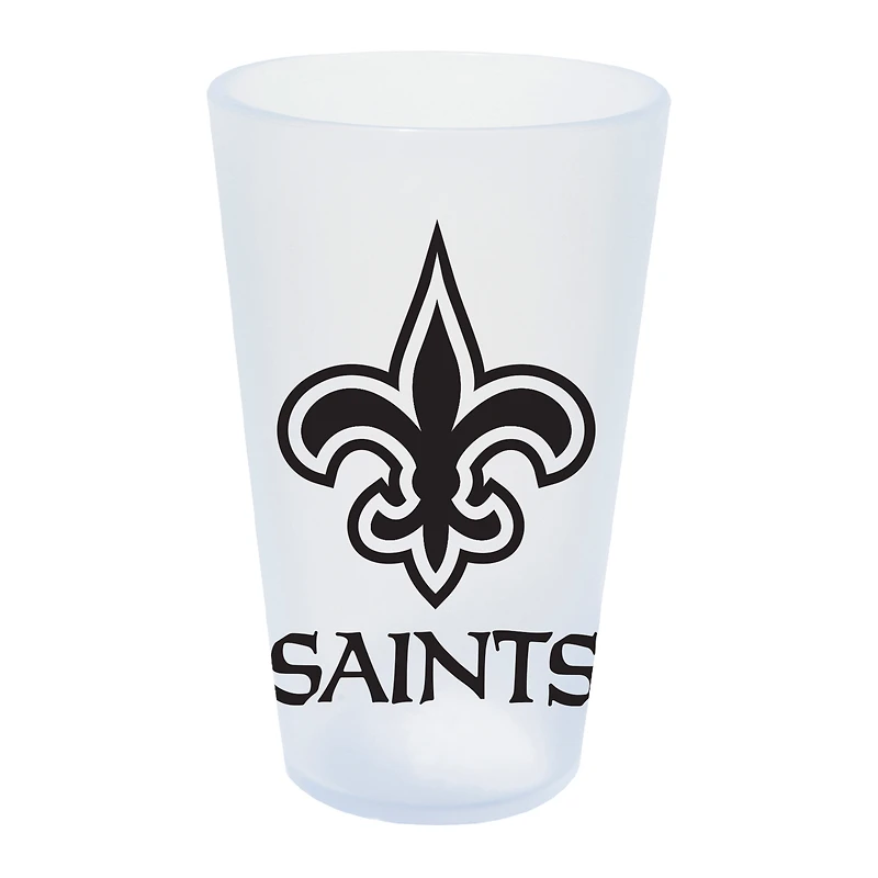 WinCraft New Orleans Saints 16oz. Icicle Silicone Pint Glass