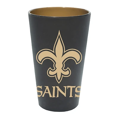 WinCraft New Orleans Saints 16oz. Team Color Silicone Pint Glass