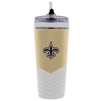 Bouteille shaker WinCraft New Orleans Saints 4D Flex Ice 26 oz