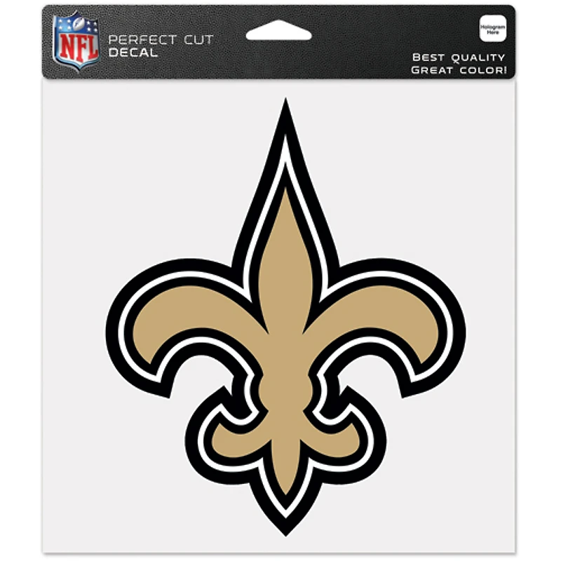 Autocollant de voiture couleur WinCraft New Orleans Saints 8'' x 8''
