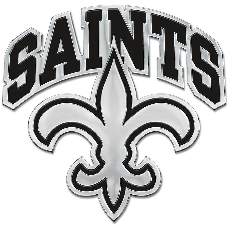 Emblème chromé pour voiture WinCraft New Orleans Saints