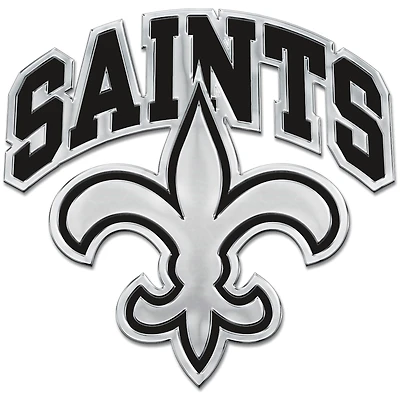 WinCraft New Orleans Saints Chrome Auto Emblem