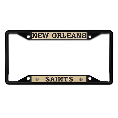 WinCraft New Orleans Saints Chrome Color License Plate Frame