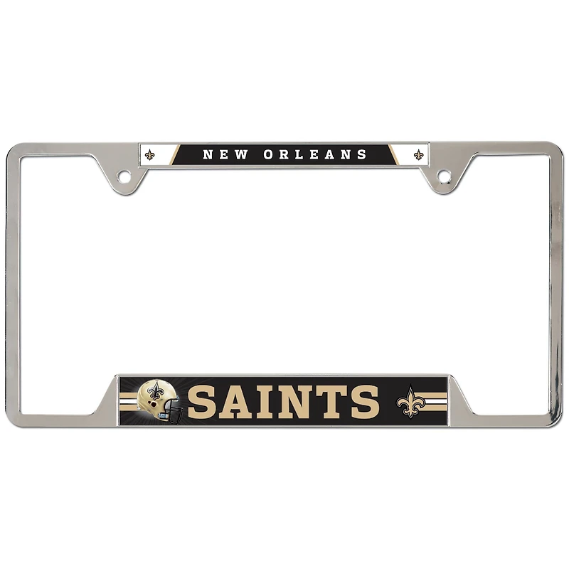WinCraft New Orleans Saints - Cadre de plaque d'immatriculation