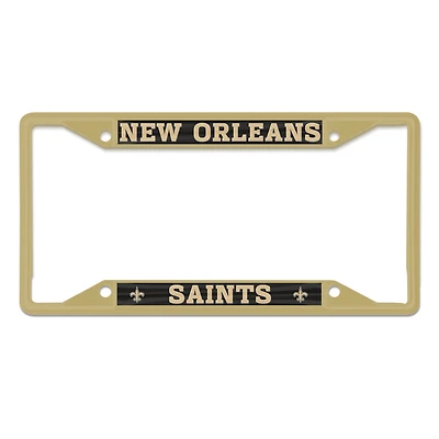 WinCraft New Orleans Saints Metal License Plate Frame