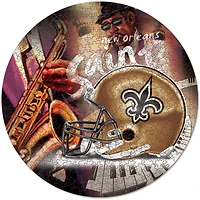 WinCraft New Orleans Saints Round 500-Piece Puzzle