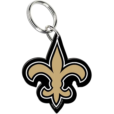 Porte-clés en acrylique premium WinCraft avec logo de l'équipe des Saints de La Nouvelle-Orléans