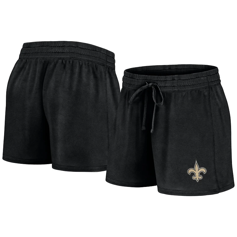 Short noir New Orleans Saints Start to Finish pour femme Fanatics