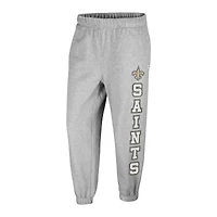 Pantalon de survêtement '47 New Orleans Saints Double Pro Harper Jogger gris pour femmes
