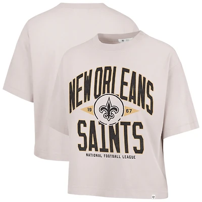 T-shirt court « 47 Natural » pour femme des Saints de la Nouvelle-Orléans, motif Windthrow Ravine