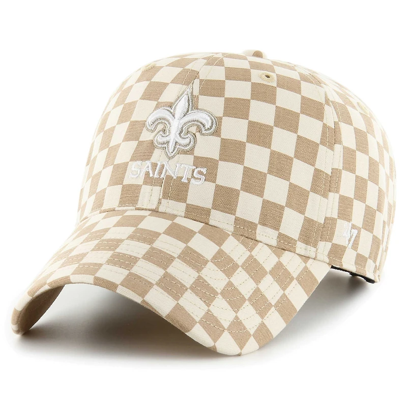 Casquette réglable '47 New Orleans Saints Vibe Check Clean Up pour femmes