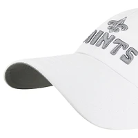 Women's '47  White New Orleans Saints Luminace Clean Up Adjustable Hat