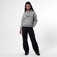 Women's Champion Gray New Orleans Saints Triumph Tri-Blend Hoodie