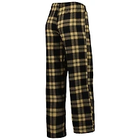Concepts Sport Ensemble de nuit avec t-shirt et pantalon New Orleans Saints Badge pour femme Noir/doré