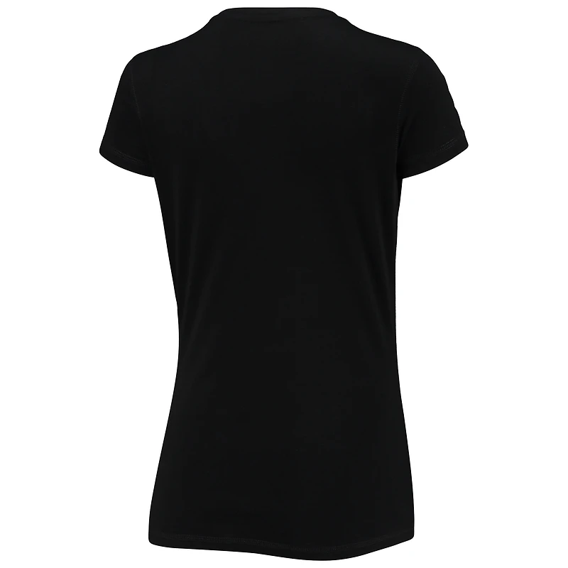 Ensemble t-shirt et pantalon Concepts Sport pour femme avec logo New Orleans Saints noir/doré