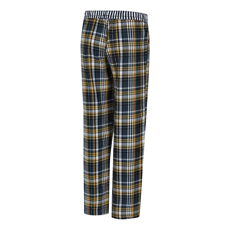 Pantalon à carreaux tri-mélange Laney noir New Orleans Saints pour femme Concepts Sport