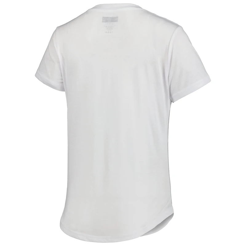 Women's Concepts Sport White/Charcoal New Orleans Saints Sonata Top & Leggings Sleep Set