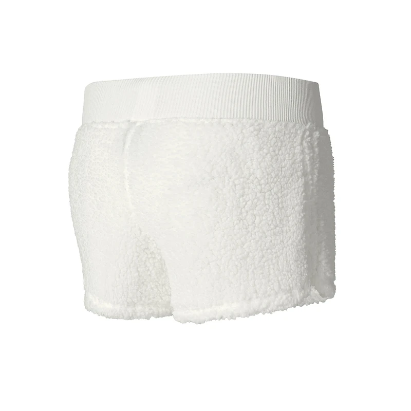 Ensemble de nuit Concepts Sport blanc pour femmes, sweaTop et short moelleux des Saints la Nouvelle-Orléans
