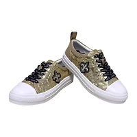 Baskets à paillettes Cuce Gold New Orleans Saints Team pour femmes