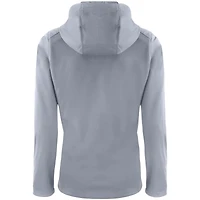 Veste à capuche entièrement zippée en softshell recyclé Evoke Eco pour femme, grise, des New Orleans Saints