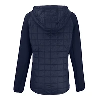 Veste hybride entièrement zippée Primaloft Eco pour femme, bleu marine, des New Orleans Saints, Americana Rainier