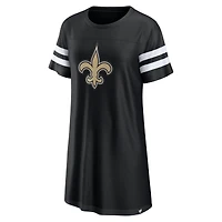 Robe noire Fanatics Victory des Saints de la Nouvelle-Orléans pour femmes