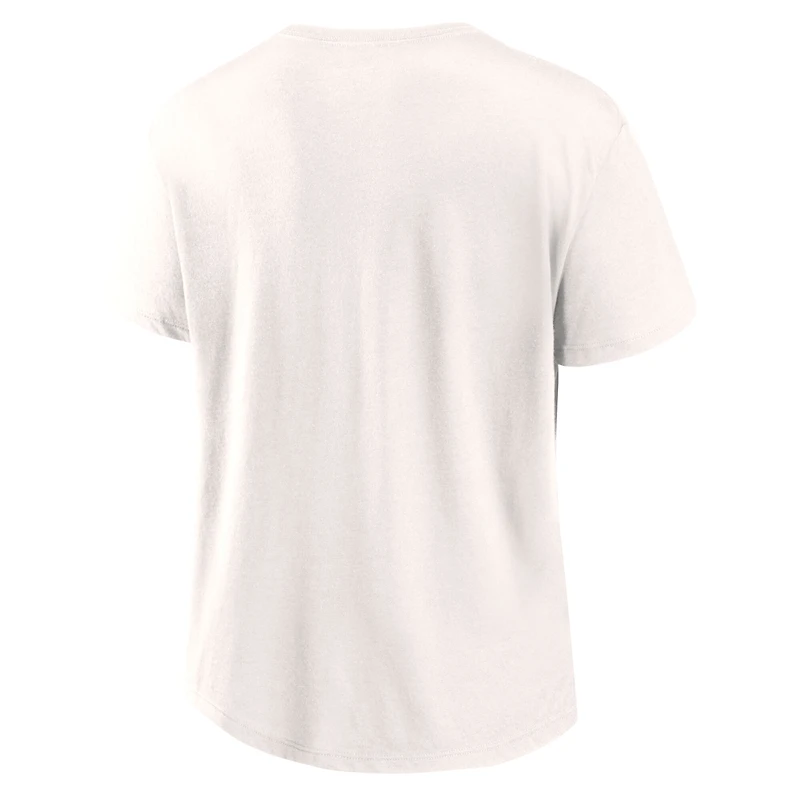 Women's Fanatics Cream New Orleans Saints Football Home Fashion T-Shirt