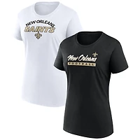 Pack combiné de t-shirts Fanatics New Orleans Saints Risk pour femmes