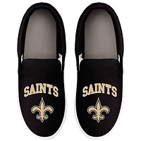 Women's FOCO New Orleans Saints Big Logo Slip-On Sneakers