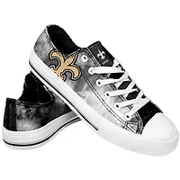 Baskets en toile tie-dye FOCO New Orleans Saints pour femmes