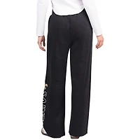 Pantalon de survêtement large noir G-III 4Her pour femme par Carl Banks, motif New Orleans Saints Field