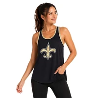 Débardeur dos nageur Tater II noir New Orleans Saints de la Nouvelle-Orléans G-III 4Her par Carl Banks