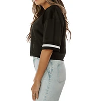 Maillot Gameday Couture noir pour femme des Saints de la Nouvelle-Orléans