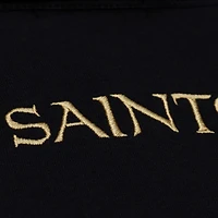 Polo de rugby court à manches longues Mitchell & Ness noir pour femme