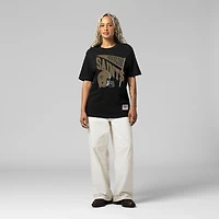 T-shirt noir Mitchell & Ness pour femme