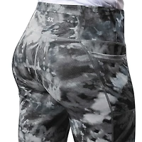 Women's MSX by Michael Strahan Black New Orleans Saints Aubrey Tie-Dye Leggings