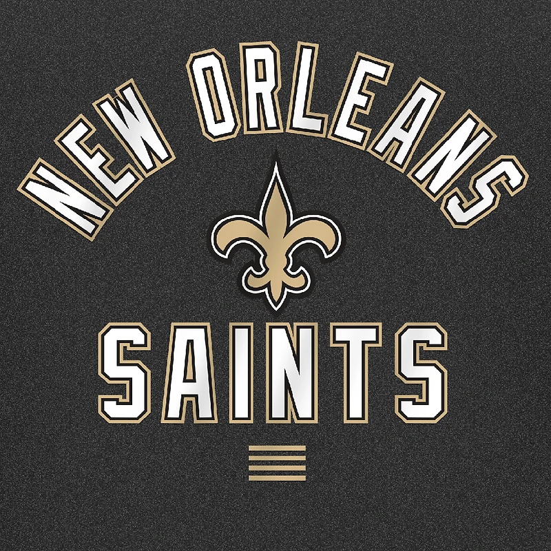 Débardeur New Era noir Orleans Saints 2024 NFL Training Camp pour femme