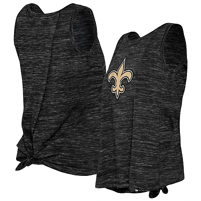 Débardeur à nouer dans le dos noir New Orleans Saints pour femme Era