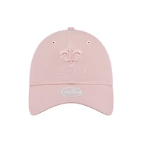 Women's New Era  Light Pink New Orleans Saints Main 9TWENTY Adjustable Hat Main 9TWENTY Adjustable Hat