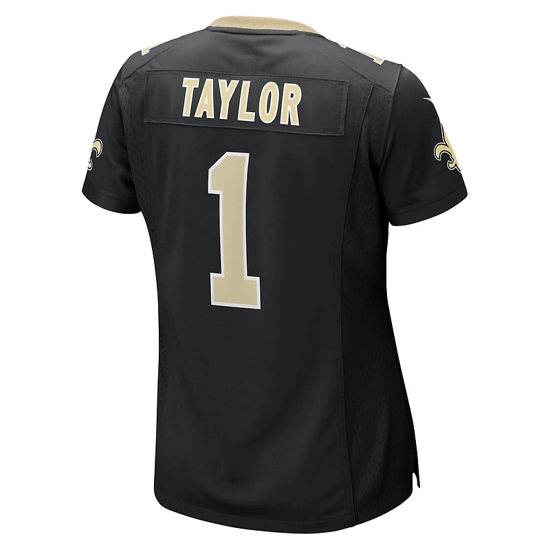 Women's Nike Alontae Taylor  Black New Orleans Saints Team Game Jersey