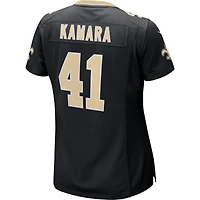 Maillot de joueur remplaçant Nike Alvin Kamara Gold des New Orleans Saints pour femme